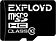 Карта памяти Exployd microSDHC (Class 10) 16GB [EX0016GCSDHC10-W/A-AD]
