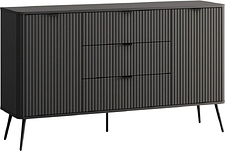 Тумба Arvento Rondo 2D3S (графит/дарк грей)