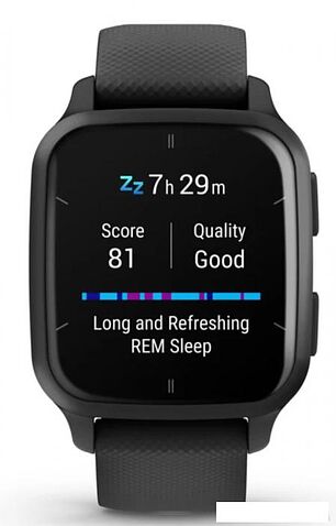 Умные часы Garmin Venu Sq 2 Music Edition (черный)