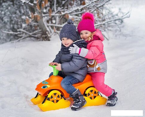 Каталка Полесье Мой любимый автомобиль (оранжевый) [44631]