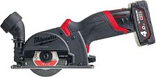 Монтажная (отрезная) пила Milwaukee M12 FCOT-422X Fuel 4933464619 (с 2-мя АКБ, кейс) Монтажная (отрезная) пила Milwaukee M12 FCOT-422X Fuel 4933464619 (с 2-мя АКБ, кейс)