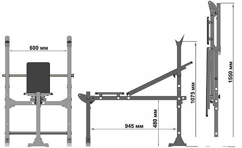 Силовая скамья Леко Starter [гп027403]