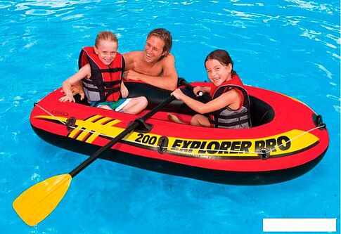 Гребная лодка Intex Explorer Pro 200 (Intex-58357)