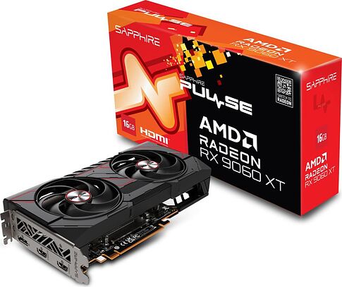 Видеокарта Sapphire Pulse Radeon RX 9060 XT 11350-03-20G
