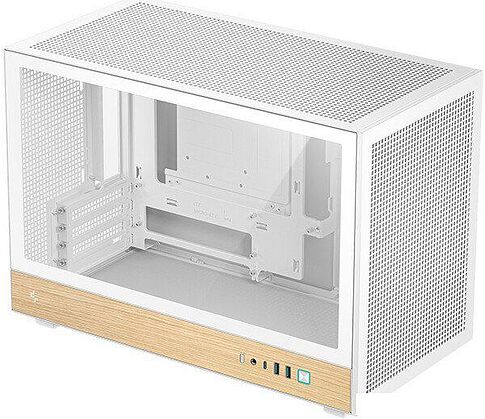 Корпус DeepCool CH260 Wood WH R-CH260-WHNWM0-G-1