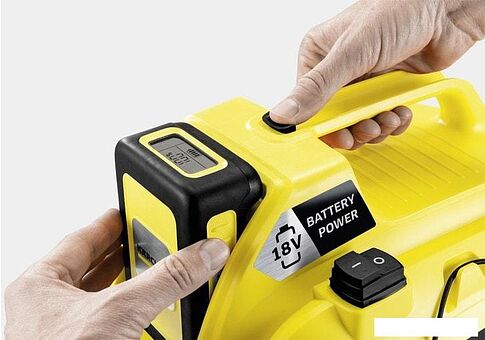 Пылесос Karcher WD 1 Compact Battery 1.198-301.0