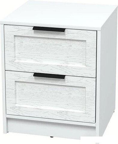 Тумба Интерлиния Концепт Тренд КТ-ТК1-57 (белый платинум/дуб полярный)