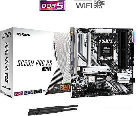 Материнская плата ASRock B650M Pro RS WiFi