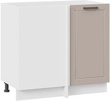 Шкаф напольный Трия Лорас 1Н9У (белый/холст латте) Шкаф напольный Трия Лорас 1Н9У (белый/холст латте)