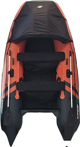 Моторно-гребная лодка Gladiator E380PRO BSM5024 (оранжевый/темно-зеленый)