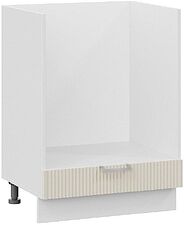 Шкаф напольный Трия Кимберли 1Н6Б (белый/крем)