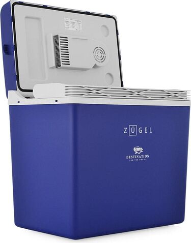 Термоэлектрический автохолодильник ZUGEL ZCR30 (синий)