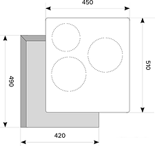 Варочная панель LEX EVH 431 BL