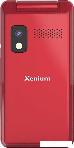 Кнопочный телефон Philips Xenium X600 (красный)