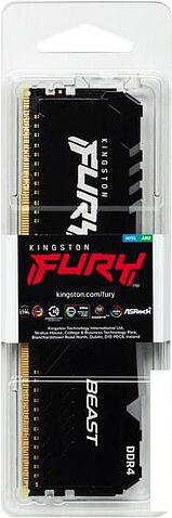 Оперативная память Kingston FURY Beast RGB 32ГБ DDR4 3200 МГц KF432C16BB2A/32