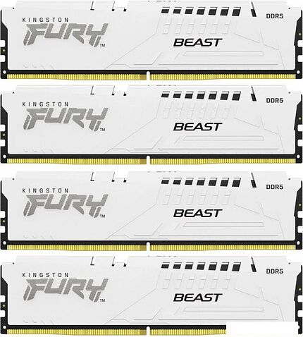 Оперативная память Kingston FURY Beast 4x16ГБ DDR5 5200 МГц KF552C40BWK4-64