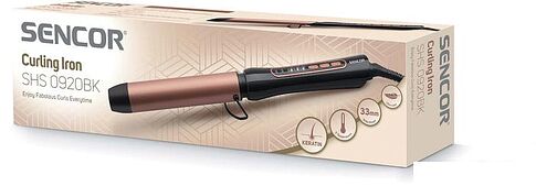 Круглая  плойка Sencor SHS 0920BK