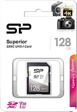 Карта памяти Silicon-Power Superior SDXC SP128GBSDXCV3V10 64GB