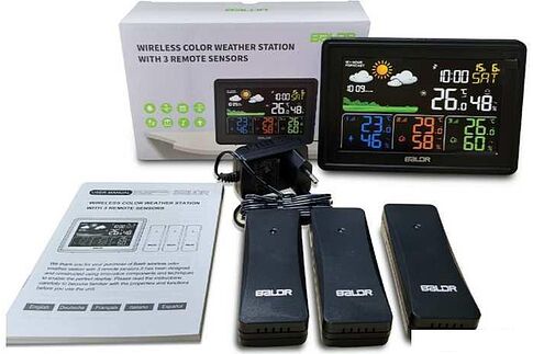 Метеостанция Baldr B0359WST4H4PR-black