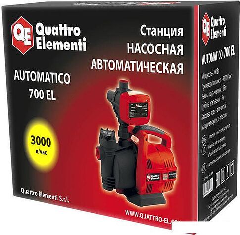 Насосная станция Quattro Elementi Automatico 700 EL