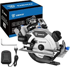 Дисковая (циркулярная) пила Deko DKCS20DA PRO 085-1156 (с 1-им АКБ)