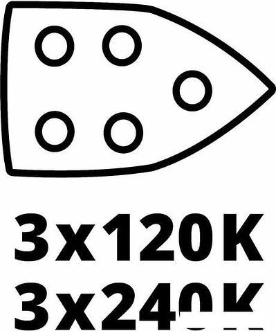 Виброшлифмашина Einhell TE-OS 18/150 Li Solo