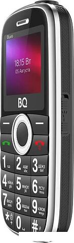 Кнопочный телефон BQ BQ-1867 Blues (черный)