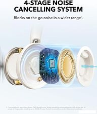 Наушники Anker Soundcore Space One Pro (бежевый)