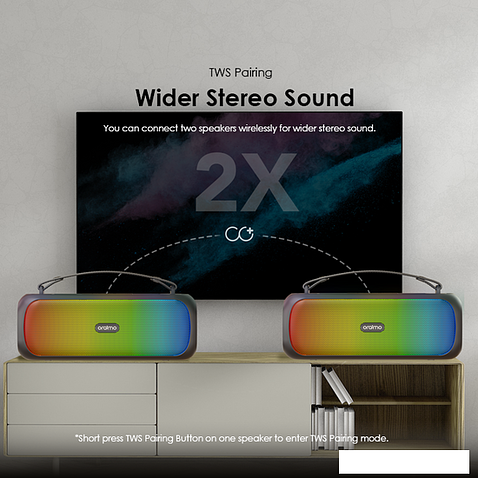 Беспроводная колонка Oraimo Bass Go Boom OBS-75D