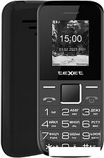 Кнопочный телефон TeXet TM-206 (черный)