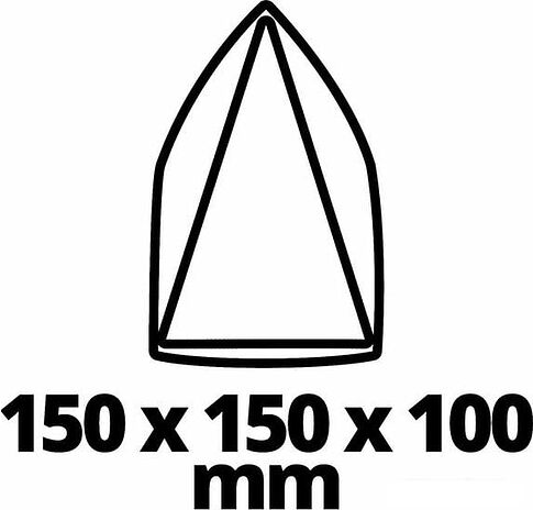 Виброшлифмашина Einhell TE-OS 18/150 Li Solo