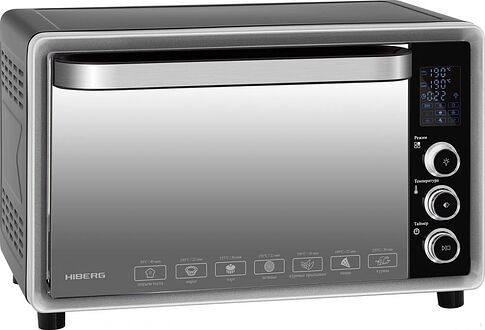 Мини-печь Hiberg PR 400 (dark moon)