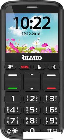 Мобильный телефон Olmio C27 (черный)