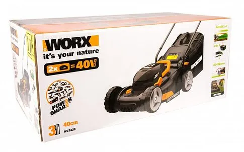 Газонокосилка Worx WG743E