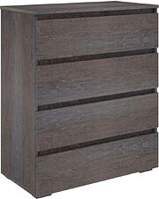 Комод Кортекс-мебель Бари 80 4ш (береза/береза/береза)