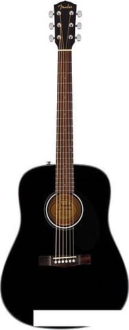 Акустическая гитара Fender CD-60S (черный)