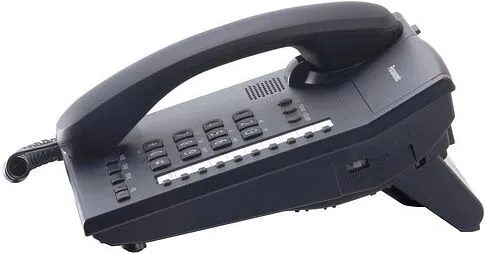 Проводной телефон Panasonic KX-TS2382RUB (черный)