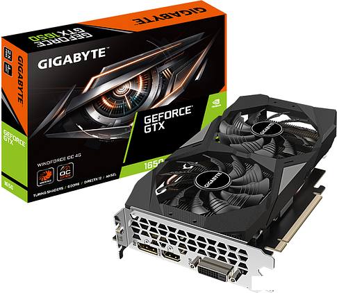 Видеокарта Gigabyte GeForce GTX 1650 D6 WINDFORCE OC 4G (rev. 3.0)