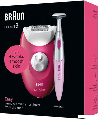 Эпилятор Braun Silk-epil 3 3-202