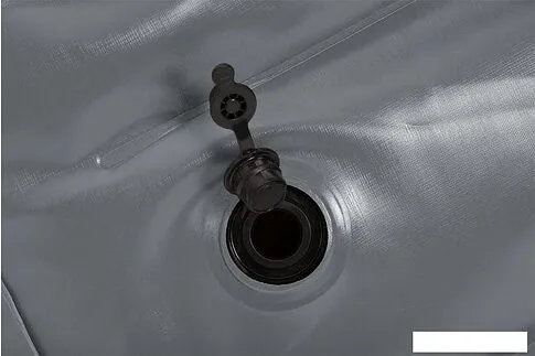 Надувной шезлонг Bestway 75064 (серый/белый)