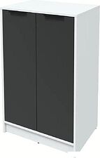 Тумба Интерлиния Концепт КТ-Т64 (антрацит/белый платинум)