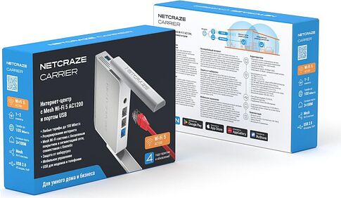 4G Wi-Fi роутер Netcraze Carrier NC-1721