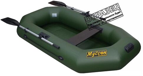 Гребная лодка Муссон S-222 (серый)