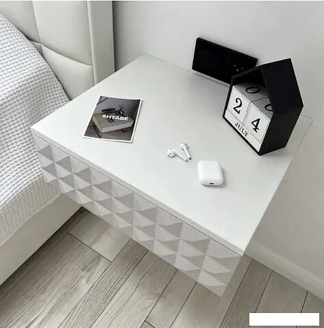 Тумба Shtabe Simple 7000 эко (травертин/белый)