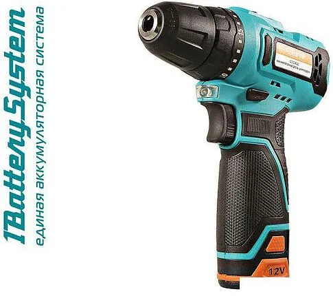 Дрель-шуруповерт Sturm CD1240C (с 2-мя АКБ, кейс)