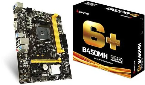 Материнская плата BIOSTAR B450MH Ver. 6.x