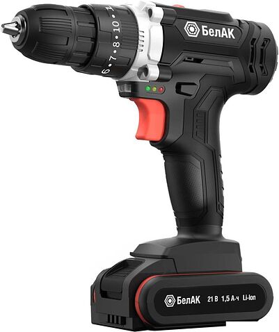 Ударная дрель-шуруповерт БелАК БАК.53312 (с 2-мя АКБ, кейс)