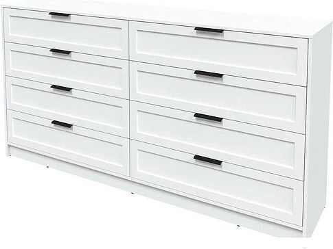 Комод Интерлиния Концепт Тренд КТ-К197 (белый платинум/белый)