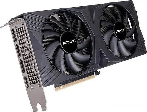 Видеокарта PNY GeForce RTX 4070 12GB Verto Dual Fan VCG407012DFXPB1
