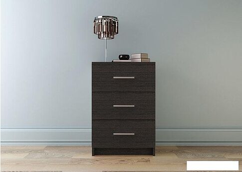 Комод НК-Мебель Лофт 420 с 3-мя ящиками 72230010 (венге)